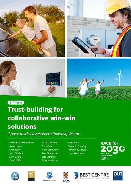 Trust-building for collaborative win-win solutions