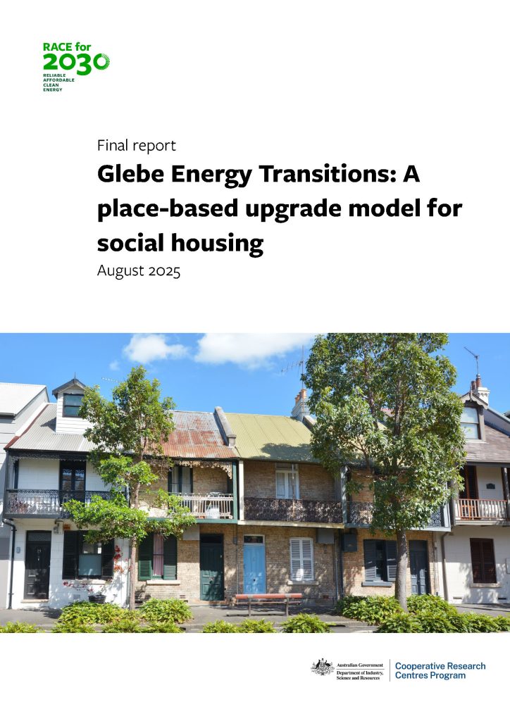 Glebe Energy Transitions: A place-based upgrade model for social housing
