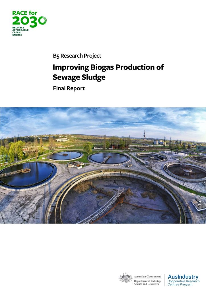 Improving biogas production of sewage sludge