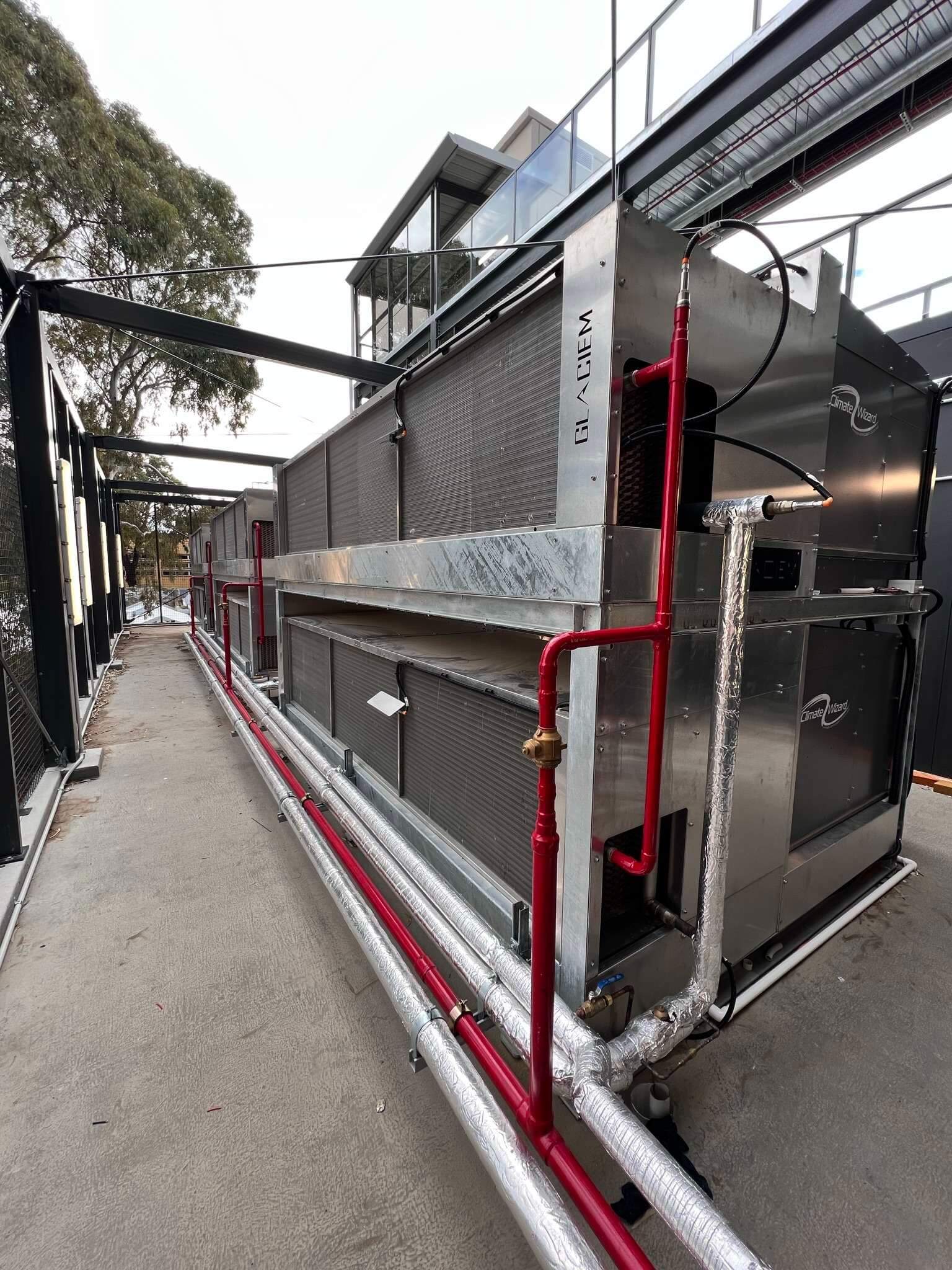 Testing and monitoring of an energy-efficient indirect evaporative (dew-point) CO2 (DP-CO2) refrigeration system at a Coles supermarket in Adelaide