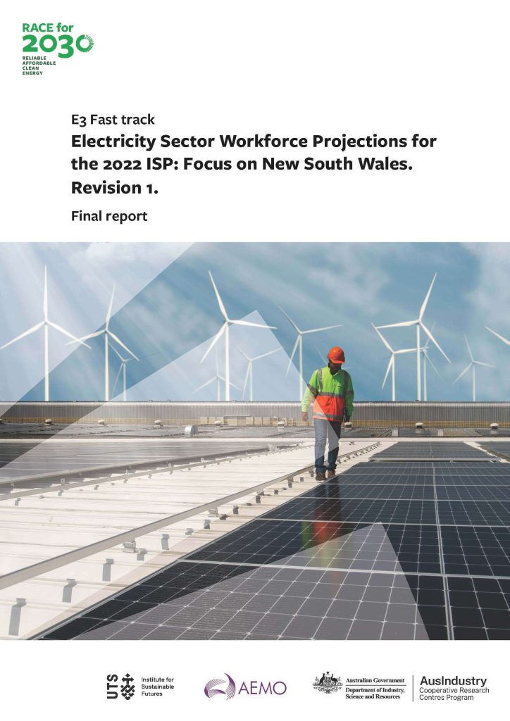 Electricity Sector Workforce Projections for the 2022 ISP: Focus on New South Wales. Revision 1.