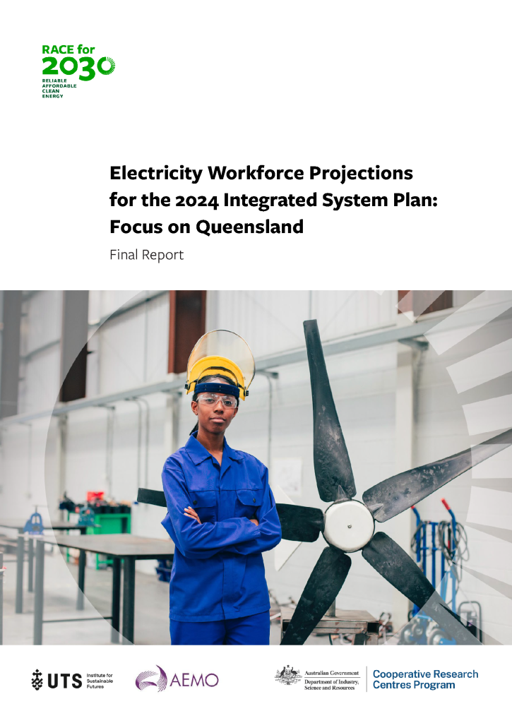 Electricity Workforce Projections for the 2024 Integrated System Plan: Focus on Queensland