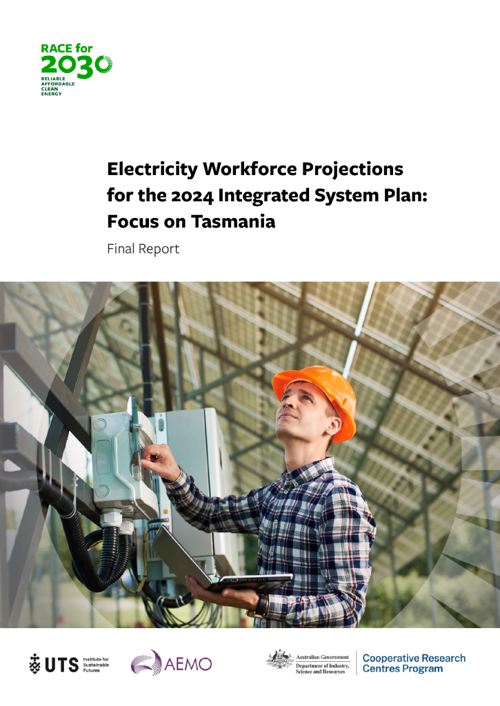 Electricity Workforce Projections for the 2024 Integrated System Plan: Focus on Tasmania