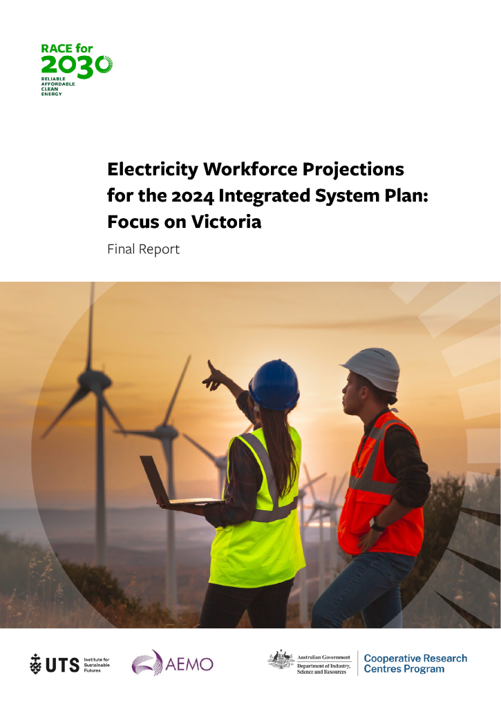 Electricity Workforce Projections for the 2024 Integrated System Plan: Focus on Victoria