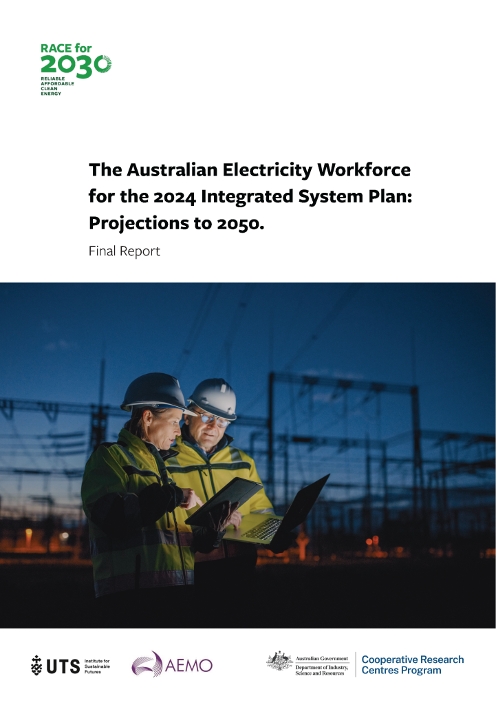 The Australian Electricity Workforce for the 2024 Integrated System Plan: Projections to 2050.