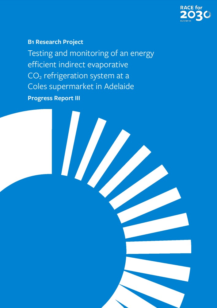 Testing and monitoring of an energy-efficient indirect evaporative (dew-point) CO2 (DP-CO2) refrigeration system at a Coles supermarket in Adelaide