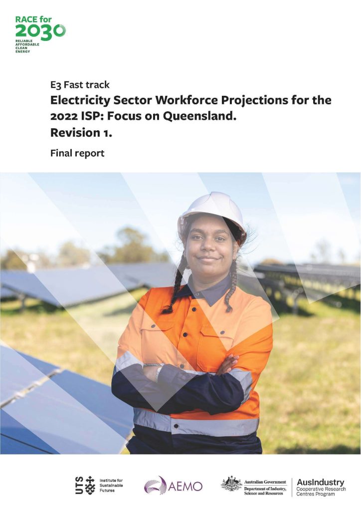 Electricity Sector Workforce Projections for the 2022 ISP: Focus on Queensland. Revision 1.