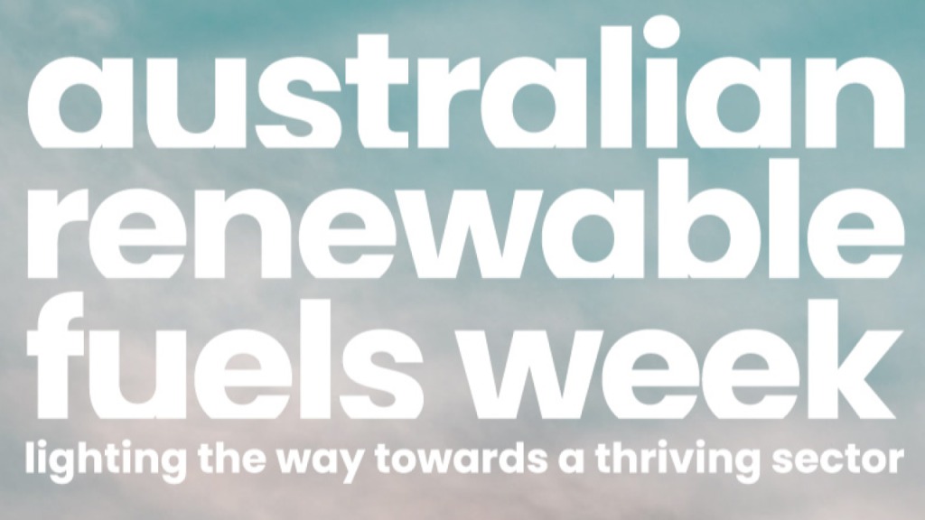 RACE for 2030 is a Session sponsor at the Australian Renewable Fuels Week