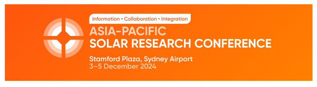 Asia-Pacific Solar Research Conference