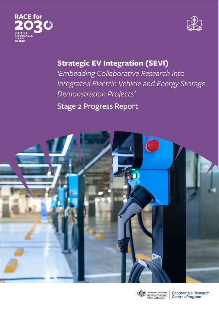 Strategic EV Integration (SEVI) ‘Embedding Collaborative Research into Integrated Electric Vehicle and Energy Storage Demonstration Projects’